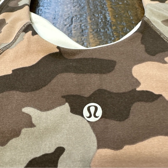 Lululemon Align Tank Brown Camo Size 8 - Picture 3 of 4